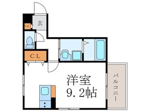 メイユール二条の物件間取画像